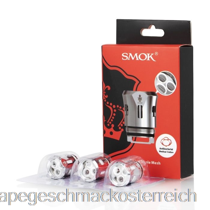 Smok TFV12 Prince Ersatzspulen 0,15 Ohm V12 Prince Triple Mesh Spulen Vape-Geschmack